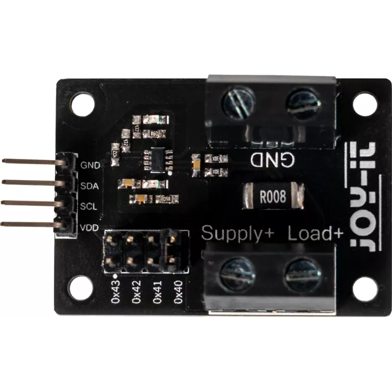Joy-IT DEBO DVA placa de monitorización de corriente, tensión y potencia de 16 bits con INA226 (SBC-DVA)