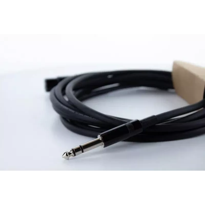 Cordial EM 3 FV cable de jack XLR a TRS de 6,3 mm 3m negro 14822