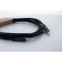 Cordial 14830 cable de audio jack de 3,5 mm 3 m negro par trenzado PVC