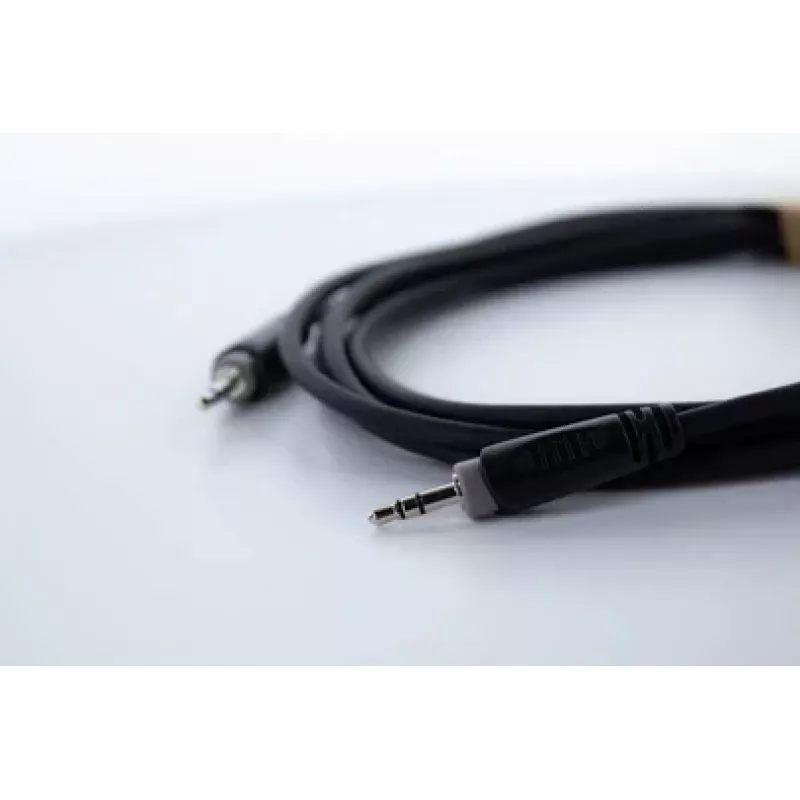 Cordial 14830 cable de audio jack de 3,5 mm 3 m negro par trenzado PVC