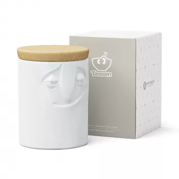 FIFTYEIGHT PRODUCTS Charmant tarro de porcelana para conservas 1700 ml blanco