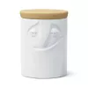 FIFTYEIGHT PRODUCTS Charmant tarro de porcelana para conservas 1700 ml blanco