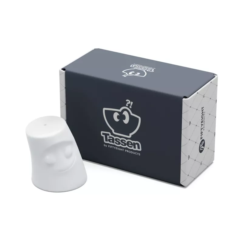 FIFTYEIGHT PRODUCTS BHS molinillo de especias salero Knuddelig blanco (T013701)