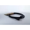 Cordial 14833 cable de audio jack de 3,5 mm 3 m negro PVC trenzado