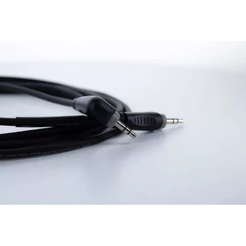 Cordial 14833 cable de audio jack de 3,5 mm 3 m negro PVC trenzado