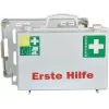 Botiquín de primeros auxilios SÖHNGEN DELUXE DIN 13157, carcasa de ABS naranja señal, montaje en pared, para hasta 50 personas O301139