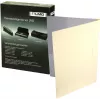 Carpetas de encuadernación térmica LMG A4 beige lino 3 mm lomo pack de 50 BMDLEM-BEIG-R3