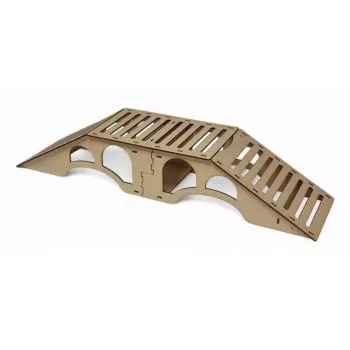 Absima 2320200 Pista RC puente en arco obstáculo 635x150x115 mm negro