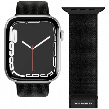 VONMÄHLEN Fitness Loop 2 Correa para Apple Watch 40/41/42mm, negra