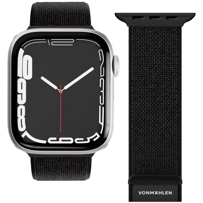 VONMÄHLEN Fitness Loop 2 Correa para Apple Watch 40/41/42mm, negra