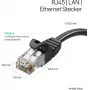 FLEXLINE FL31-39085 Cable de red Cat.7 S/FTP PUR, RJ45, negro, 15m