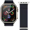 VONMÄHLEN Classic Nylon Loop Correa para Apple Watch 44/45/46/49mm, Azul marino, Talla única