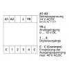 METZ CONNECT ADU-C12C12 Convertidor analógico-digital, 2 canales, RS485 Modbus RTU, carril DIN 11043513