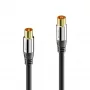 PURELINK Sonero Cable de antena 2 m S-AC000-020 Premium, coaxial conector macho a hembra, 75 ohmios, doblemente blindado, blanco