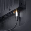 PURELINK Sonero Cable de antena 2 m S-AC000-020 Premium, coaxial conector macho a hembra, 75 ohmios, doblemente blindado, blanco
