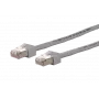 METZ CONNECT 13084U1033-E Cable de parcheo Cat6 S/FTP, 1 m, gris