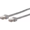 METZ CONNECT 13084U1033-E Cable de parcheo Cat6 S/FTP, 1 m, gris