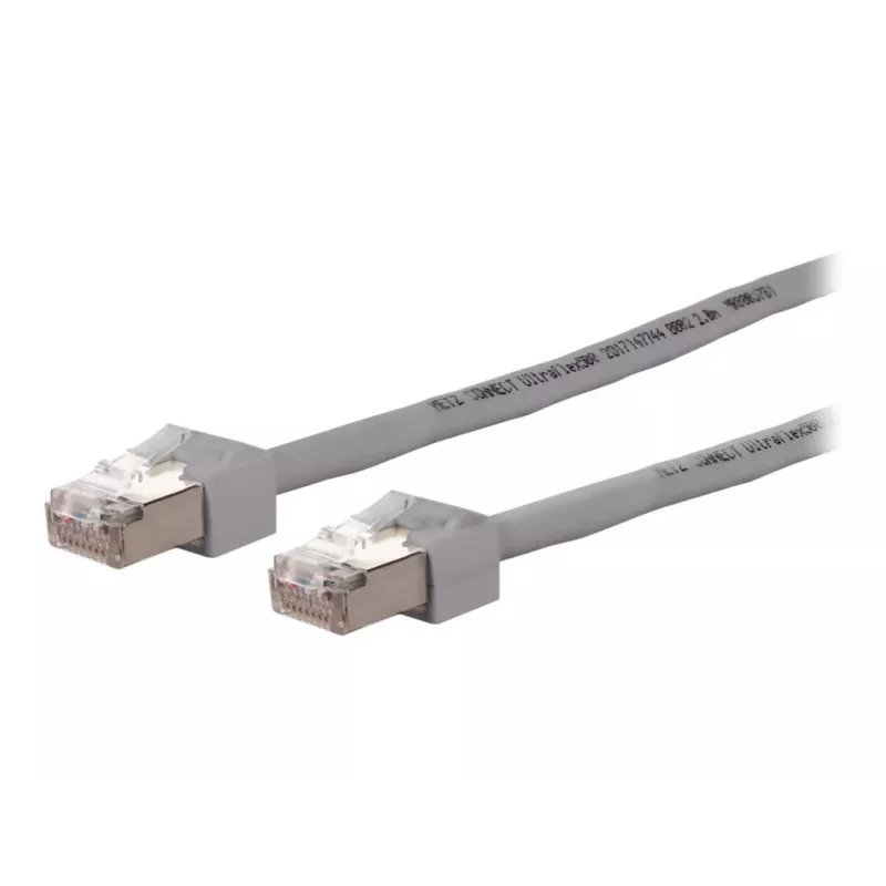 METZ CONNECT 13084U1033-E Cable de parcheo Cat6 S/FTP, 1 m, gris