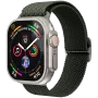 VONMÄHLEN Woven Loop para Apple Watch 44/45/46/49mm, oliva