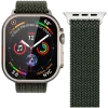 VONMÄHLEN Woven Loop para Apple Watch 44/45/46/49mm, oliva