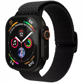 VONMÄHLEN Woven Loop 40, 41, 42mm talla única, All Black