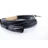 Cordial EM 5 MP cable de audio XLR a jack mono de 6,3 mm 5 m negro 14753