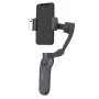 GREEN MNKY GM TrackMotion Gimbal Z.SH.1 - estabilizador para smartphone con seguimiento facial y de objetos por IA, giro 360°, control por gestos, USB-C, negro