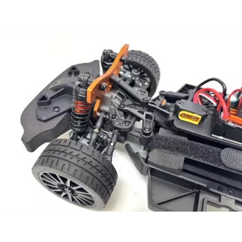 Absima Speed Demon 1:12 coche de rally 4WD Brushless RTR coche RC blanco 70 km/h