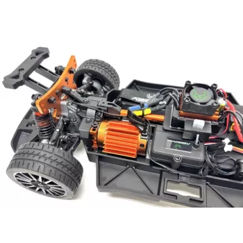 Absima Speed Demon 1:12 coche de rally 4WD Brushless RTR coche RC blanco 70 km/h