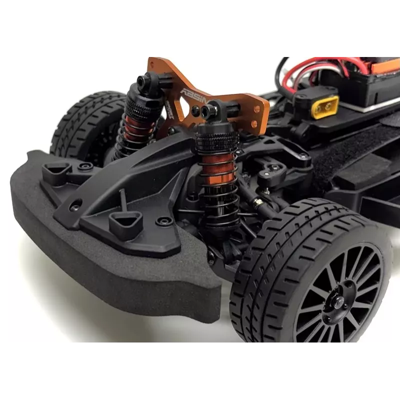 Absima Speed Demon 1:12 coche de rally 4WD Brushless RTR coche RC blanco 70 km/h