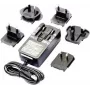 Dehner SYS 1541-2412-W2E fuente de alimentación de enchufe de tensión fija 12V 2A, 24W, conector DC 5,5x2,1mm, Level VI