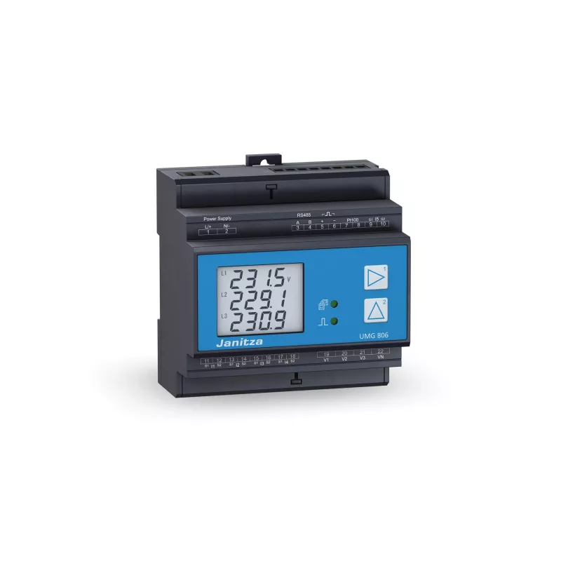 Analizador de energía y calidad de red Janitza UMG 806 (UL) 1402041,0