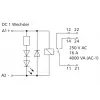 Relé de potencia en miniatura METZ Connect RM21 24 V DC, 1 conmutador (SPDT), 10 A, montaje en PCB 11051125