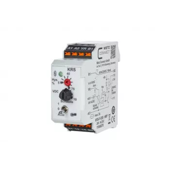 Interruptor de umbral METZ Connect 24 V AC/DC, 1 contacto conmutado, carril DIN, 17,5 mm, 11066670