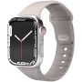 Correa VONMÄHLEN Classic Band 2 para Apple Watch 40/41/42mm, correa de cuero plena flor en color crema