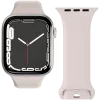 Correa VONMÄHLEN Classic Band 2 para Apple Watch 40/41/42mm, correa de cuero plena flor en color crema