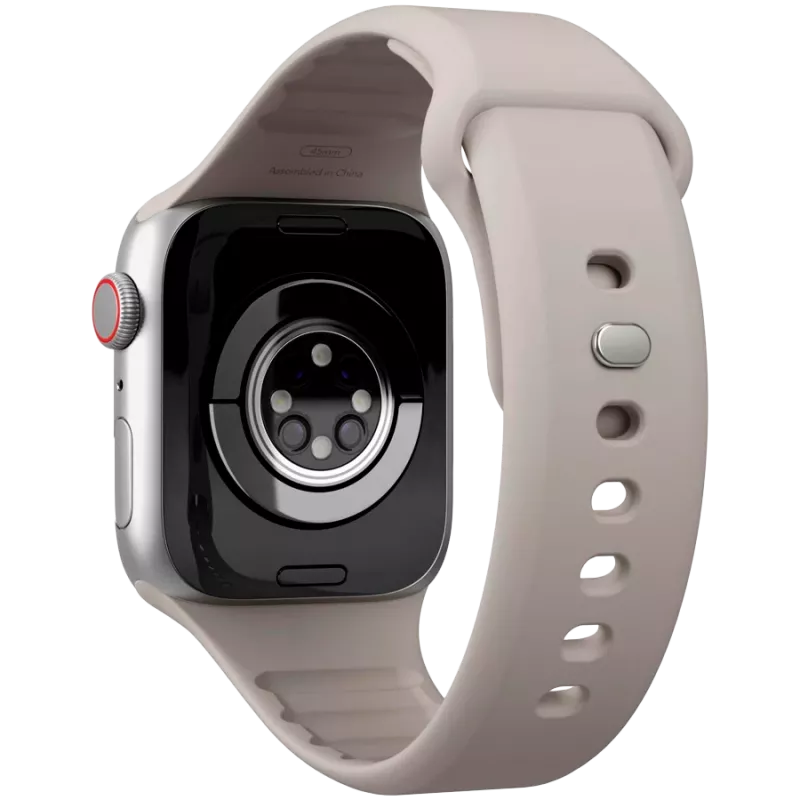 Correa VONMÄHLEN Classic Band 2 para Apple Watch 40/41/42mm, correa de cuero plena flor en color crema