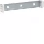 Carril DIN aislado Hager UT22C, carril DIN 35x7,5 mm, profundidad ajustable hasta 21 mm, gris