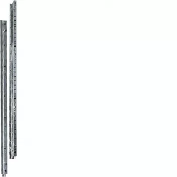 Perfil de montaje universal Hager UN06A, acero inoxidable, 897 mm, 2 uds.