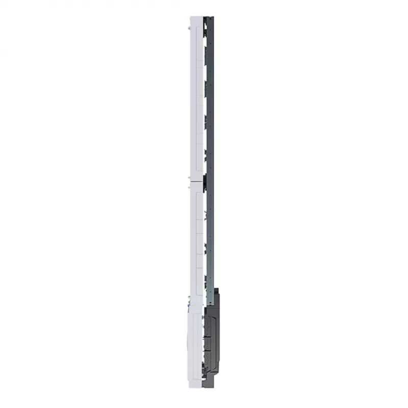 Módulo de montaje de distribución Hager ZH53XS, 12 TE, 7 filas, bloques de bornes N+PE, gris claro