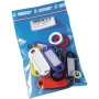 WEDO 262 10 llaveros con gancho en S, colores surtidos, 10 uds.