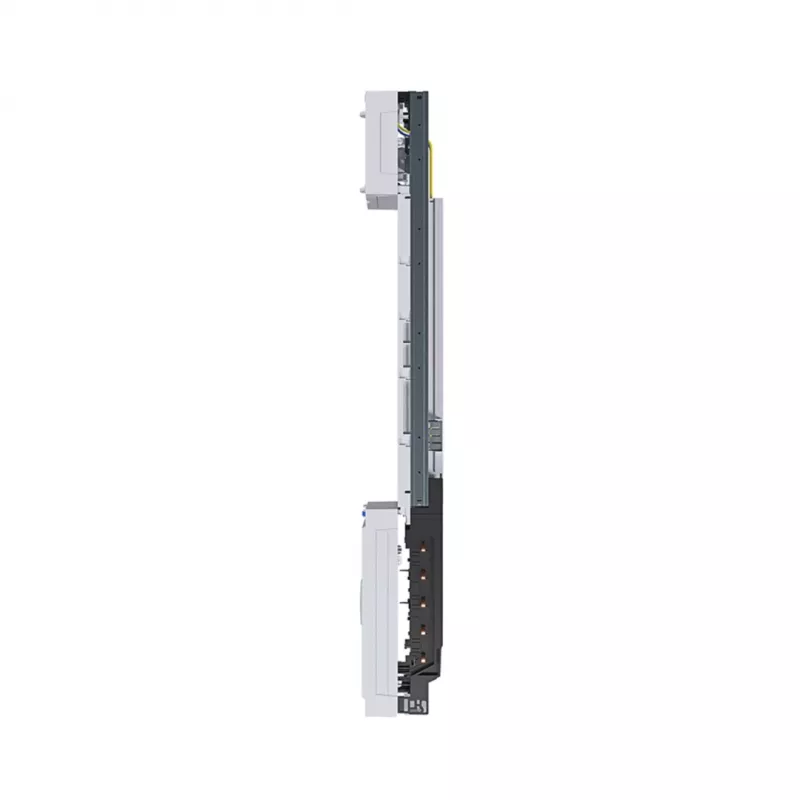 Campo de contador completo Hager ZH23X7, 1 emplazamiento de contador, 1 emplazamiento de contador previo, 1 planta, 900x250 mm, barra colectora de 5 polos, 300 mm, con barra colectora