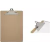 Portapapeles MAULclassic A4, tablero de fibra dura, pinza metálica, marrón 2392570
