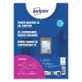 Set de portanombres Avery 4839XL con cordón, A6, 105 x 148 mm, 50 sets, cordones azules