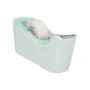 Dispensador de sobremesa 3M Scotch C18 verde menta con Magic Tape, 19 mm x 7,5 m, transparente