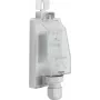 Sensor de luz exterior Hager EEN003 para interruptor crepuscular, montaje en superficie, IP55, cable de 1,5 m, gris