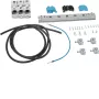 HAGER ZY51T1 set portafusibles para la protección de circuitos secundarios de transformadores de corriente, 1 polo, 0,5 A, 250 V AC, montaje en carril DIN