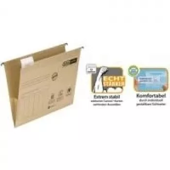 ELBA vertic ULTIMATE carpetas colgantes A4 cerradas lateralmente verde (pack de 25) 85443