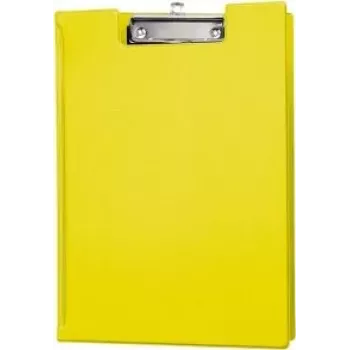 MAUL carpeta con pinza A4, amarillo, cartón con laminado, pinza de alambre plano 2339213