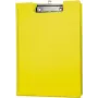 MAUL carpeta con pinza A4, amarillo, cartón con laminado, pinza de alambre plano 2339213